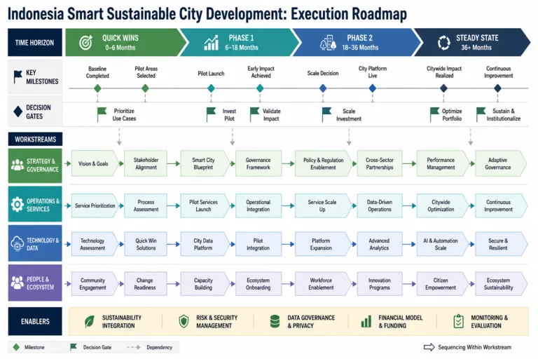 Roadmap — Blueprints for Tomorrow: Collaborative Urban Development Innovations in Indonesia