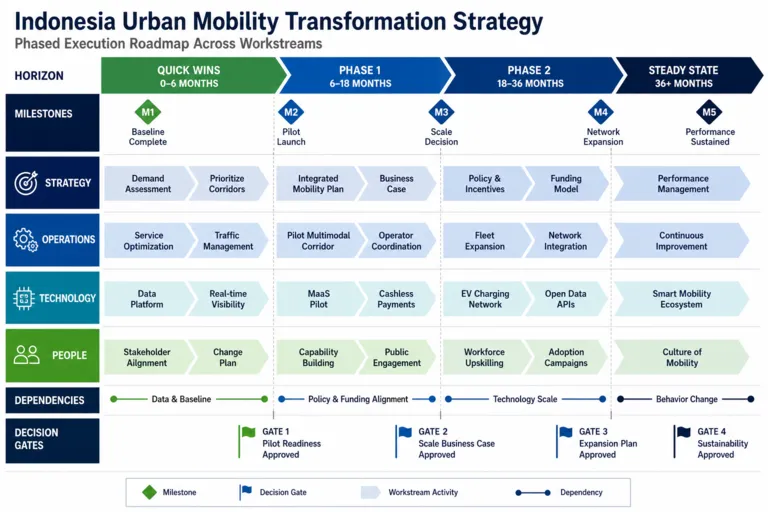 Roadmap — Moving Forward: Redefining Mobility Solutions in Indonesia