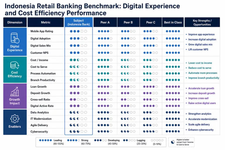Benchmark — Competitive Benchmarking: Driving Performance Improvement in Indonesia