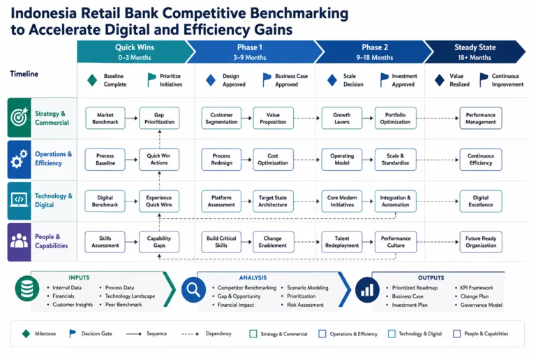 Roadmap — Competitive Benchmarking: Driving Performance Improvement in Indonesia