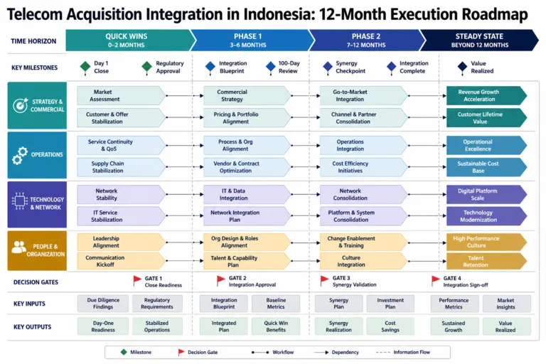 Roadmap — M&A Integration: Navigating a Successful Acquisition in Indonesia
