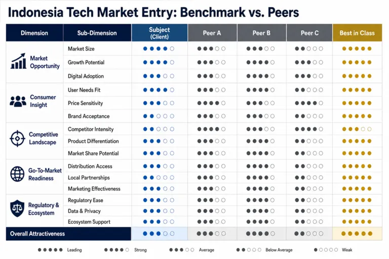 Benchmark — Comprehensive Market Research: Informing Strategic Decisions in Indonesia