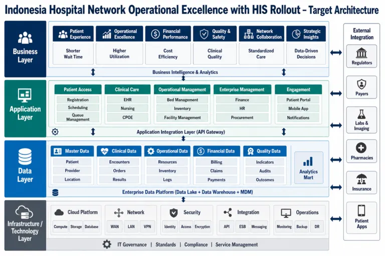 Architecture — Healthcare Operational Excellence: Streamlining Hospital Management and Patient Care in Indonesia