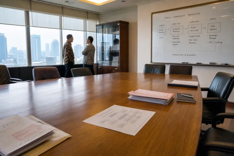 Succession at Indonesia’s Family Conglomerates: Hidden M&A Openings in Indonesia Family Business Succession